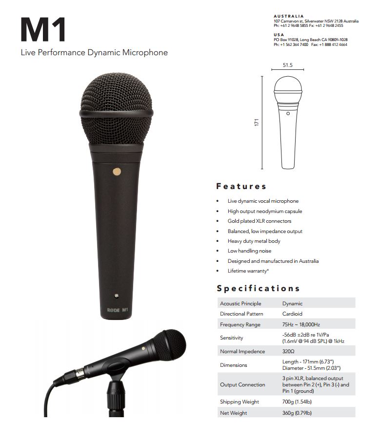 rode_m1_data sheet